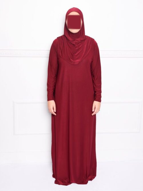 robe de prière tenue de prière ensemble de prière rouge